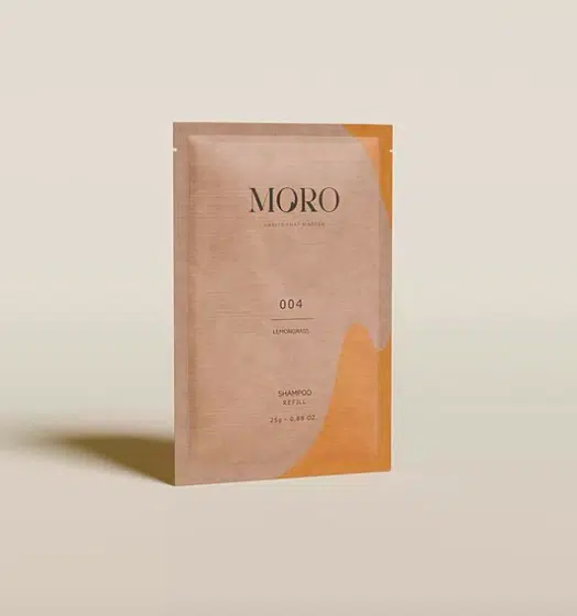 Moro zakje met refil shampoo