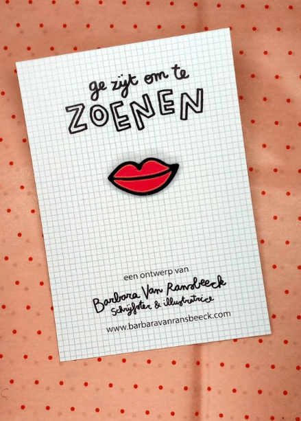 pin ge zijt om te zoenen pin mondje met rode lippen