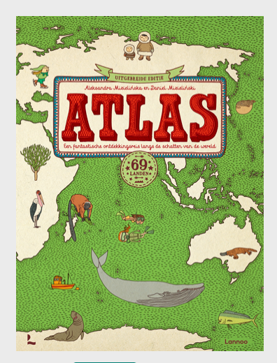 Atlas - 69 landen Een fantastische ontdekkingsreis langs de schatten van de wereld