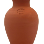 olla in terracotta met deksel
