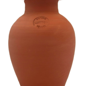 olla in terracotta met deksel