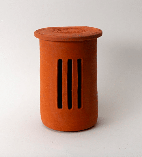 vlinderpot terracotta ceramics for nature