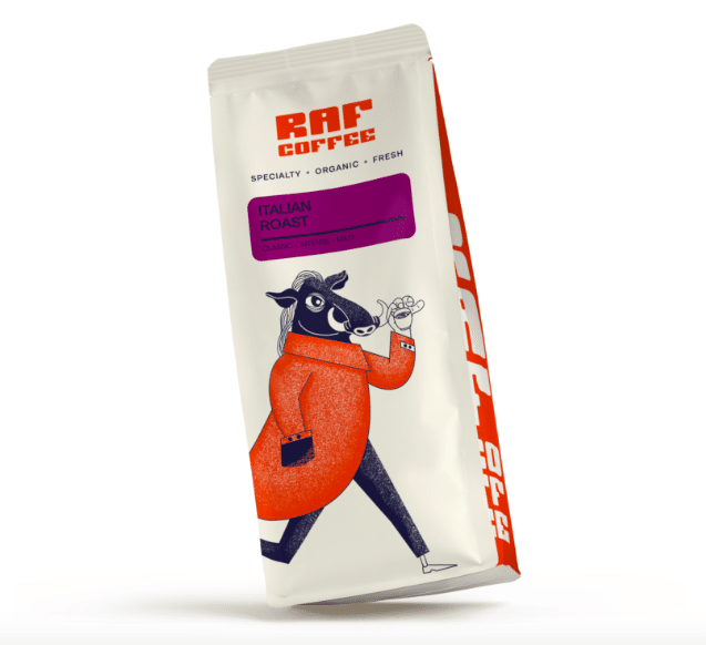 Raf coffee Italian roast
